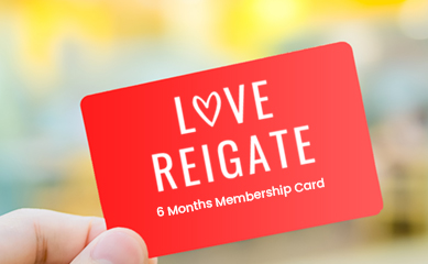 Love Reigate Membership Card